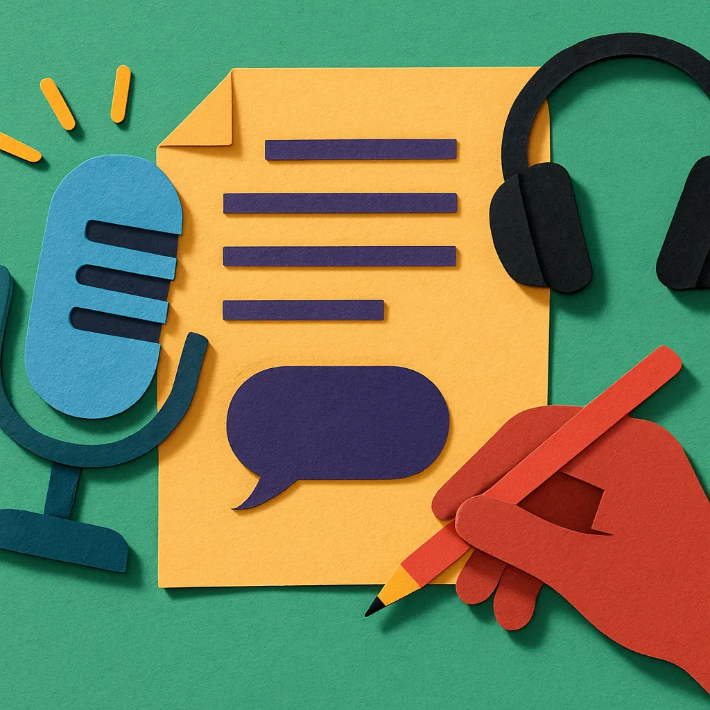 Step 2: Write a script that sounds spoken, not read